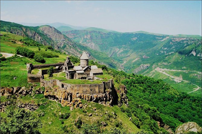 Group Tour: Shaki waterfall, Tatev monastery & ropeway, Hin Areni winery - The Wings of Tatev ropeway