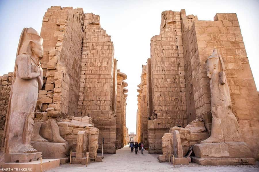 Half day tour to east bank visit Luxor and Karnak Temples - Luxor Temple: statues, carvings, and a concentrated visit
