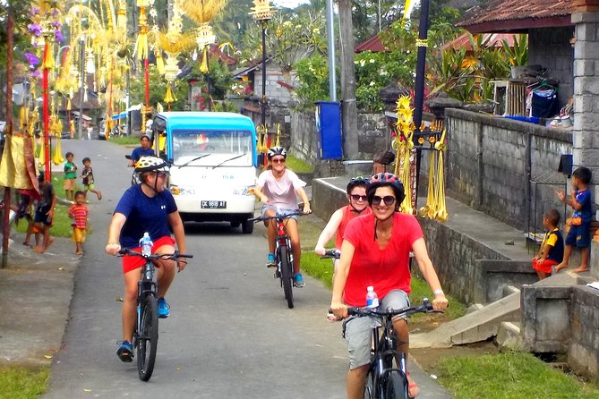 Half-Day Ubud Electric Cycling Tour to Tirta Empul Water Temple - Arriving at Tirta Empul Water Temple