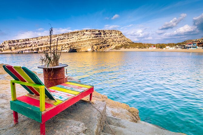 Heraklion: Matala Beach, Hippie Caves & Odigitria Monastery - Choosing between beach time, caves, and the village