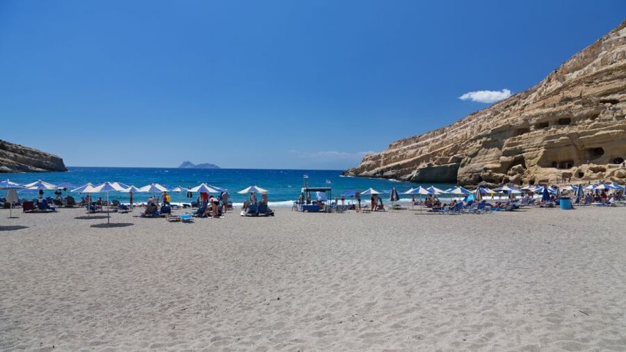 Heraklion: Matala Beach, Hippie Caves & Odigitria Monastery - Guides, languages, and the feel of the day