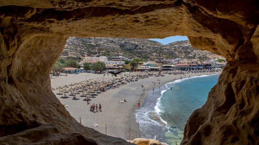 Heraklion: Matala Beach, Hippie Caves & Odigitria Monastery - Is $50 good value?
