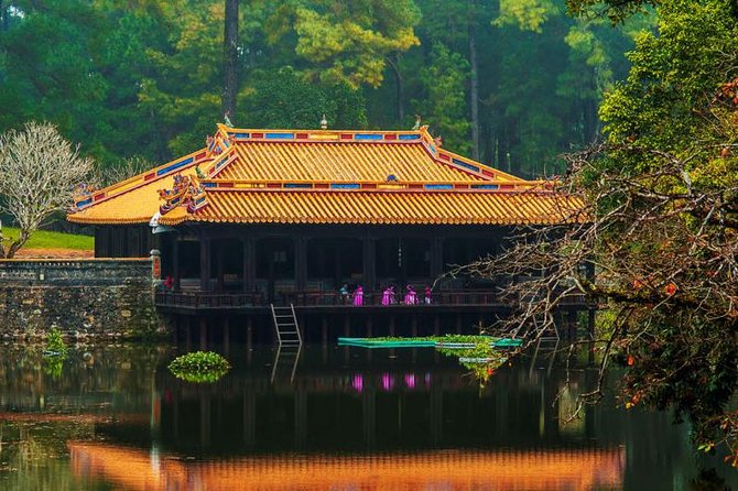 Hue: 3 Tombs + Pagoda with Knowledgeable ES Driver - Khai Dinh Tomb, the ornate contrast
