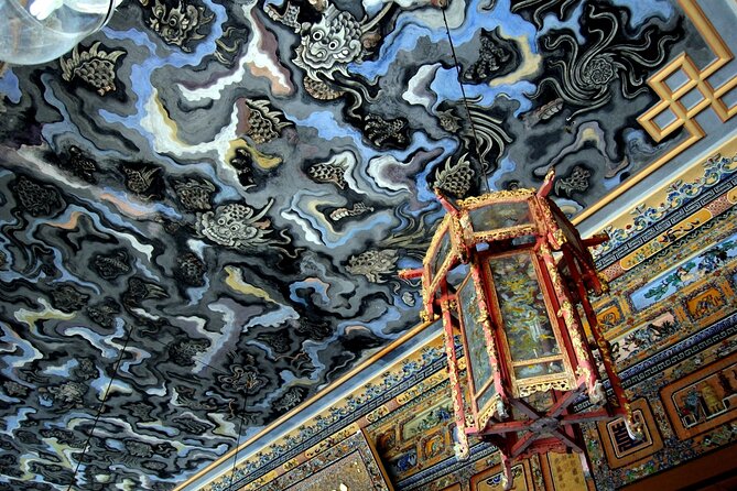 Hue Day Tour, Imperial Citadel, Khai Dinh Tomb & Thien Mu Pagoda - Thien Mu Pagoda beside the Perfume River
