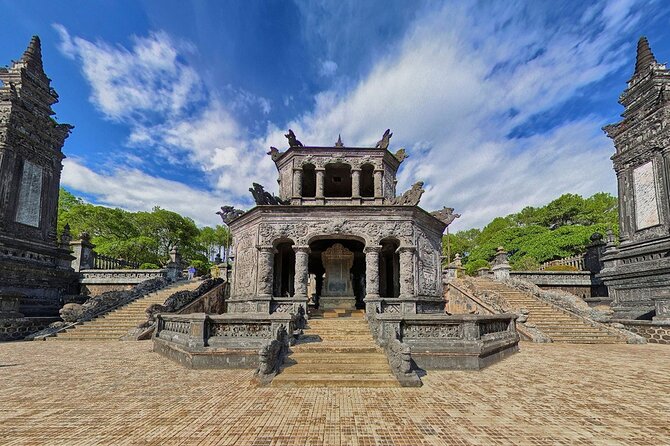 Hue Day Tour, Imperial Citadel, Khai Dinh Tomb & Thien Mu Pagoda - Khai Dinh Tomb’s unusual royal design