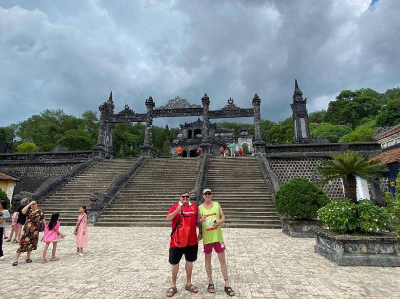 Hue : Dragon Boat Cruise to Thien Mu Pagoda and Tombs - Thien Mu Pagoda and the local legend behind it