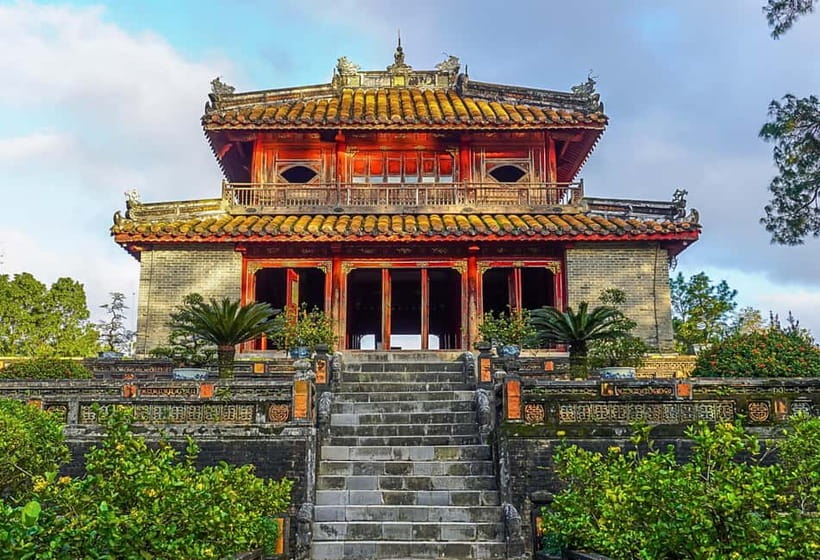 Hue: Hue Royal Tombs Tour Visit 3 Best Tombs & Pagoda - Minh Mang Tomb, order beside the river