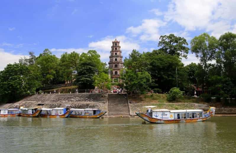 Hue : Royal Tombs- Thien Mu Pagoda- Dragon Boat Private Tour - The Perfume River by dragon boat