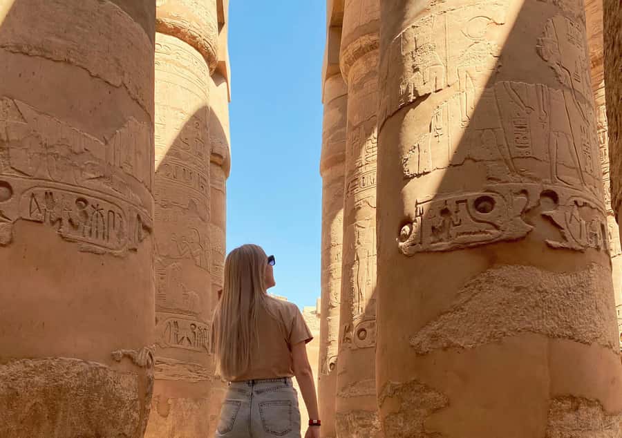 Hurghada: Luxor Valley of The Kings, Karnak Temple & Lunch - Luxor Temple is a quick exterior stop