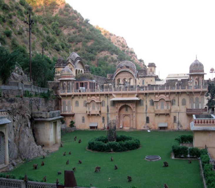 Jaipur: Full-Day City Tour with Camel Ride and Monkey Temple - Hawa Mahal is best understood from its famous facade