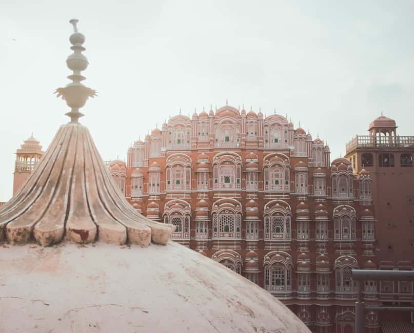 Jaipur: Private Evening Tour with Monkey Temple Sunset - Transport, guides, and the private format