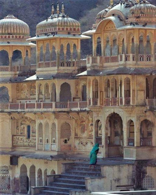 Jaipur sightseeing tour with monkey temple (Galta ji temple) - Galta Ji, the Monkey Temple at sunset