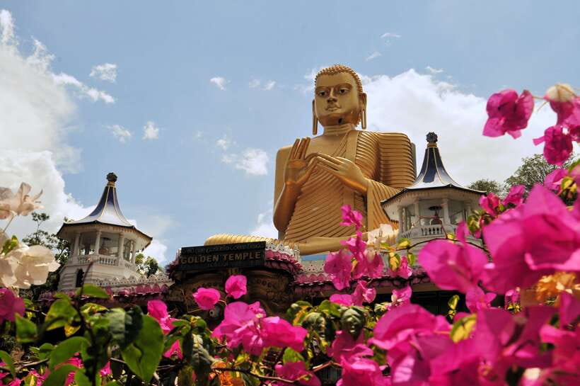 Kandy: Sigiriya Fortress & Cave Temple Full Day Private Tour - Lunch at Tropical Village Hotel
