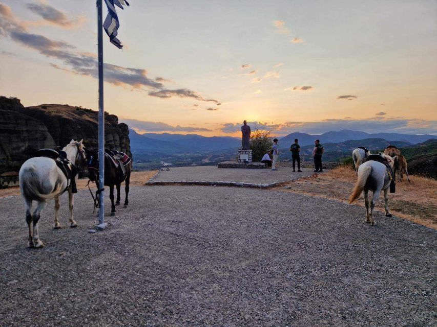 Kastraki: Meteora Morning Horse Riding with Monastery Visit - The trail around Meteora’s rock towers