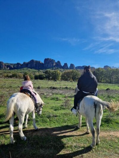 Kastraki: Meteora Morning Horse Riding with Monastery Visit