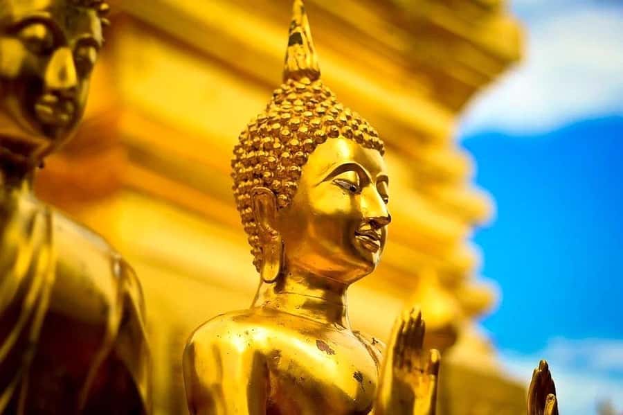 Khao Lak: A Spiritual Journey to its Most Exquisite Temple - Bang Tong Temple and its huge golden tower