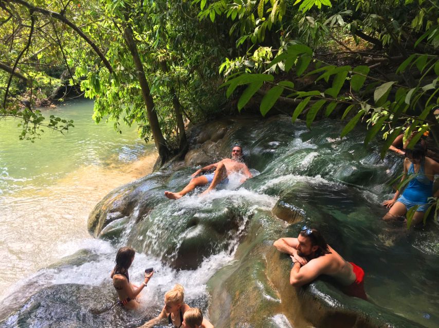 Krabi: Tiger Temple, Hot Springs & Crystal Pool Jungle Tour - Monkeys, manners, and the climb