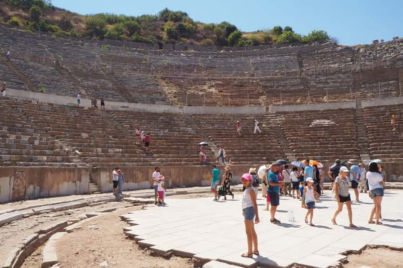 Kusadasi: Ephesus & Temple of Artemis Tour with Entry Ticket - Walking the main streets of Ephesus