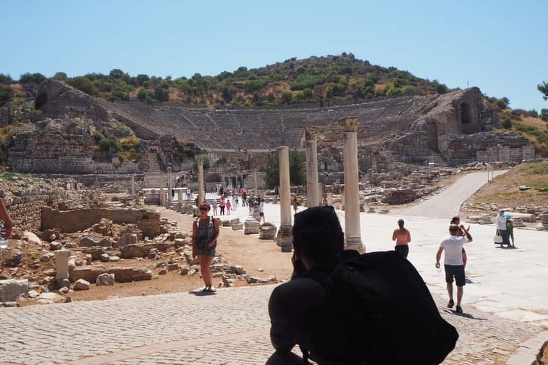Kusadasi: Ephesus & Temple of Artemis Tour with Entry Ticket - Heat, crowds, and walking effort