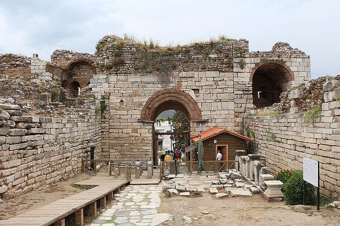 Kusadasi Shore Excursion: Private Tour to Ephesus including Basilica of St John and Temple of Artemis - St John’s Basilica above Selcuk