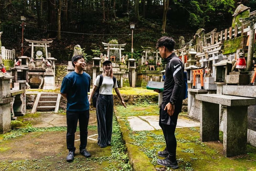 Kyoto: 3-Hour Fushimi Inari Shrine Hidden Hiking Tour - The forested descent and second bamboo grove