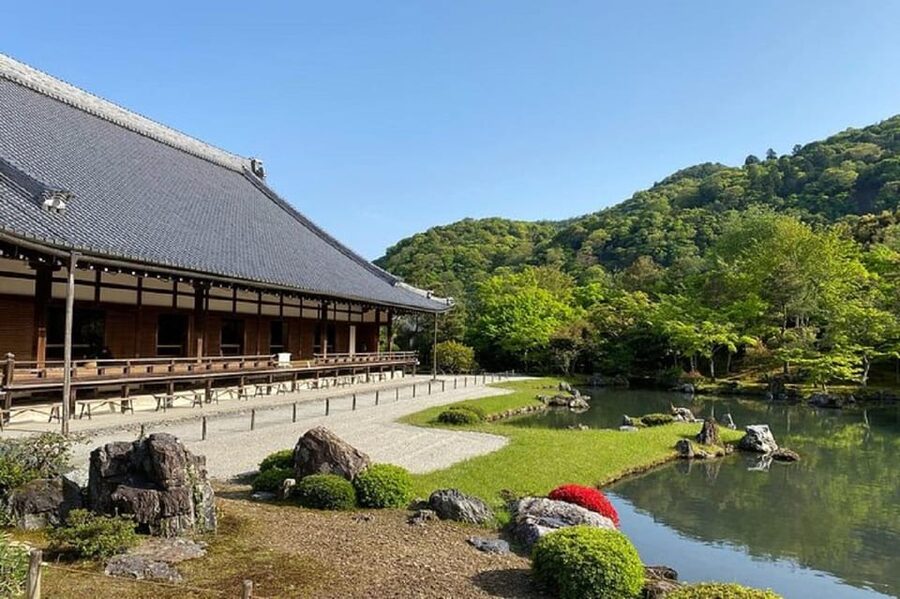 Kyoto: Arashiyama Guided Tour, Bamboo, Monkey, Zen Temple - Walking through Arashiyama Bamboo Grove