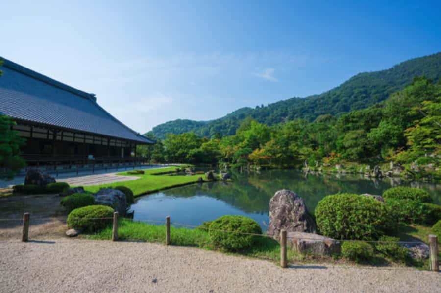 Kyoto: Arashiyama Unveiled Bamboo, Temple, Matcha, & Monkeys - Togetsu-kyo Bridge and the river views