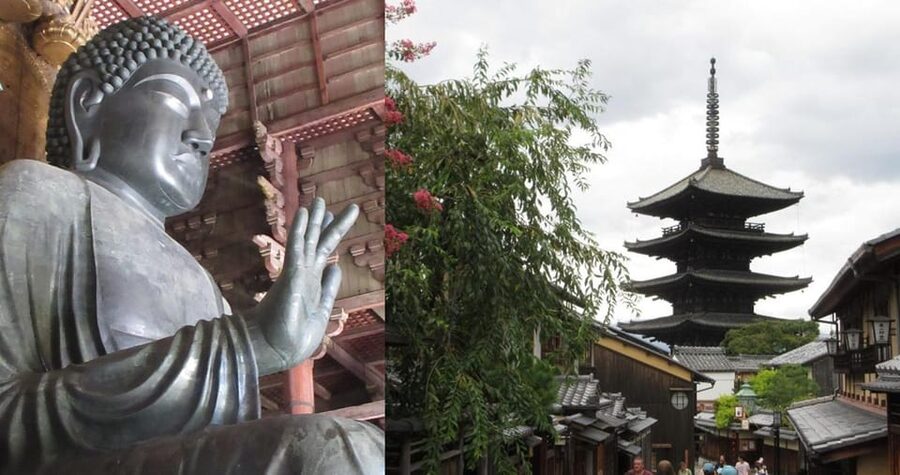 KYOTO-NARA: Giant Buddha Deer Pagoda "Geisya" (Italian, full day) - Todai-ji and the giant Buddha