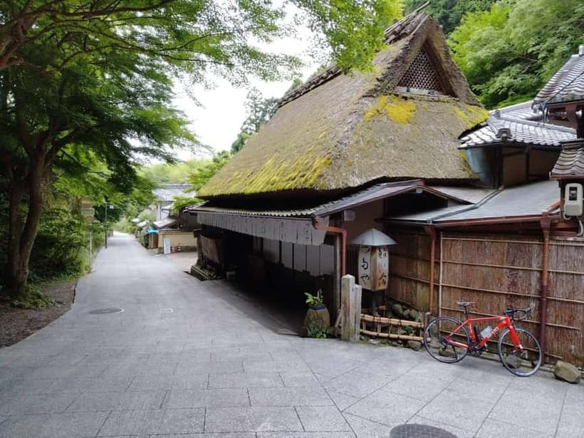 Kyoto:Quiet Arashiyama and Sagano Temples - Giou-ji and the story of four women