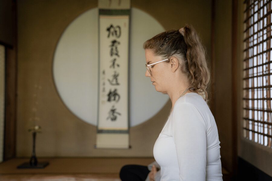 Kyoto: Zen Meditation at a Private Temple with a Monk - Matcha, sweets, and questions after meditation