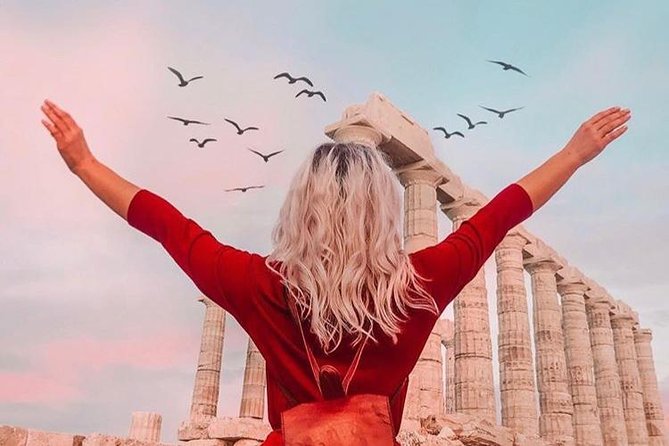 Lake Vouliagmeni Thermal Spa And Temple Of Poseidon Private Full Day Tour - A seaside lunch with room for local choices