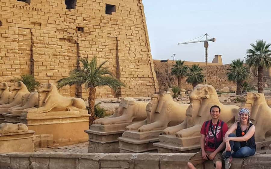 Luxor: East & West Bank Temples Private Tour with Tickets - Luxor Temple after the crowds thin