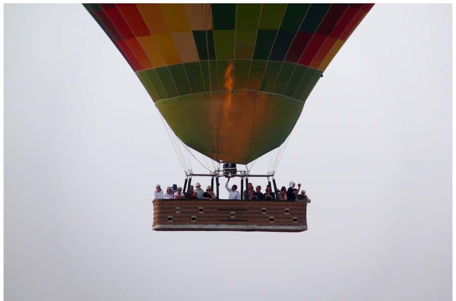 Luxor: Hot Air Balloon Ride Over Temple of Hatshepsut - Safety Briefing Before the Burner Fires