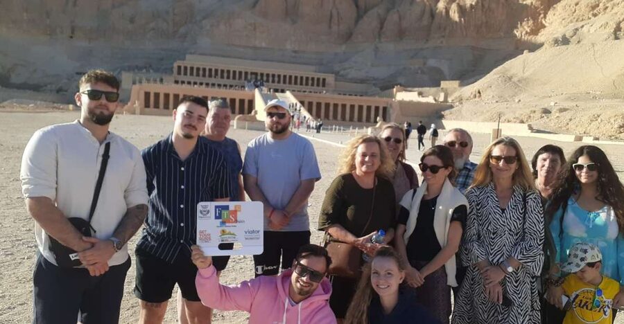 Luxor: Temple of Hatshepsut QR Ticket - Skip The Line - Using the three terraces to make sense of the visit