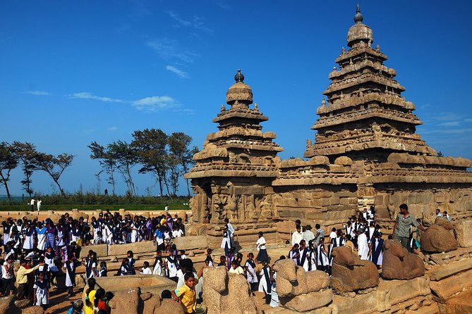 Mahabalipuram Temple and Beach Day Tour from Chennai - Arjuna’s Penance: a wall of stone stories