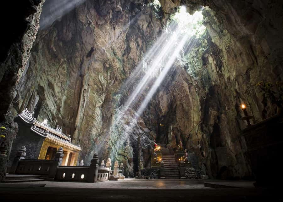 Marble Mountains, Am Phu Cave, Linh Ung Pagoda Group Tour - Vietnamese lunch and the morning schedule