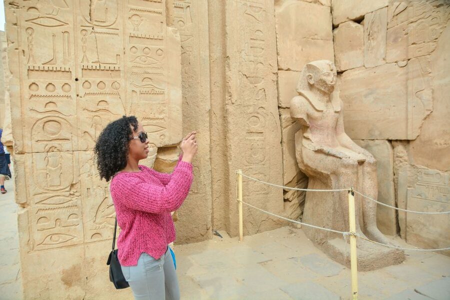 Marsa Alam: Valley of the Kings & Karnak Temples Luxor Tour - Karnak Temple: columns on a truly grand scale