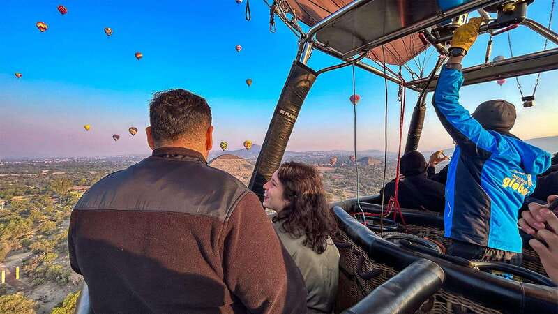 Mexico City: Balloon Flight, Teotihuacan & Guadalupe Shrine - Walking the Avenue of the Dead