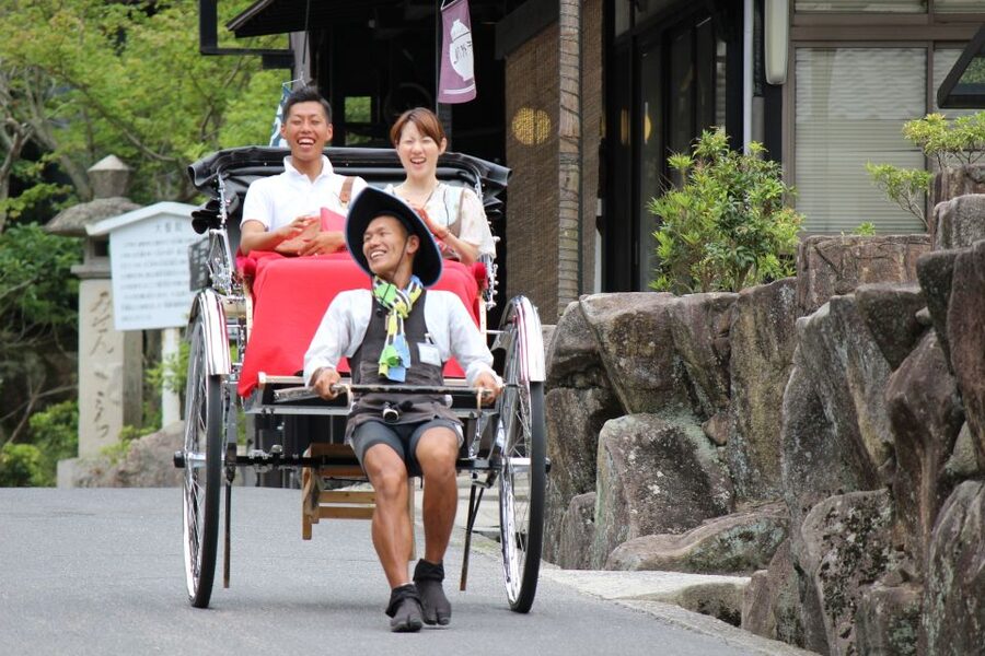 Miyajima: Private Rickshaw Tour to Itsukushima Shrine - The 190-minute route goes beyond the main sights