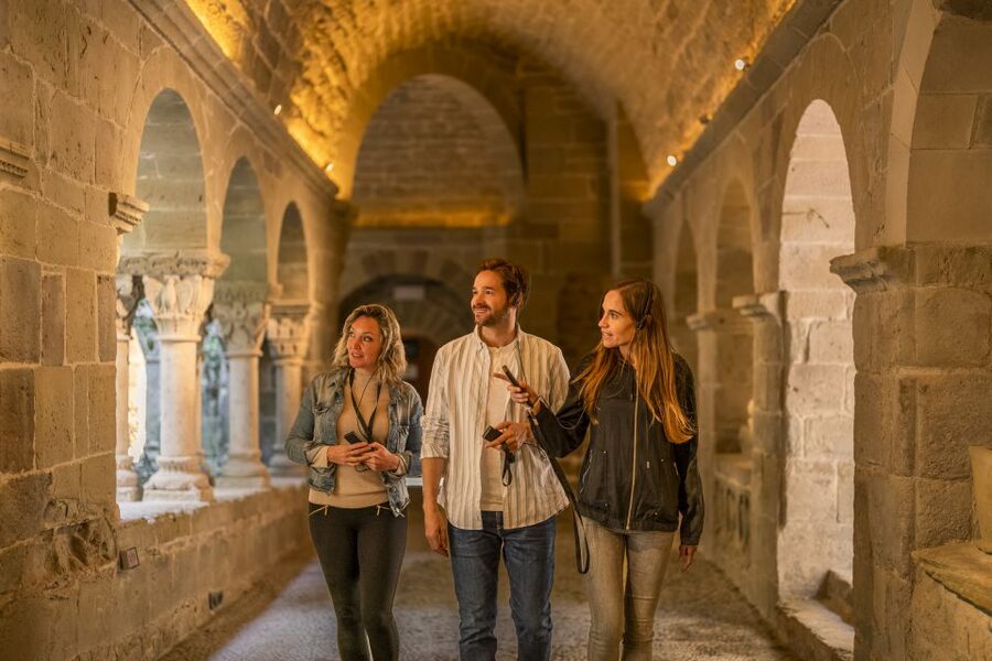 Món Sant Benet Monastery Tickets - The wine cellar and working side of monastery life