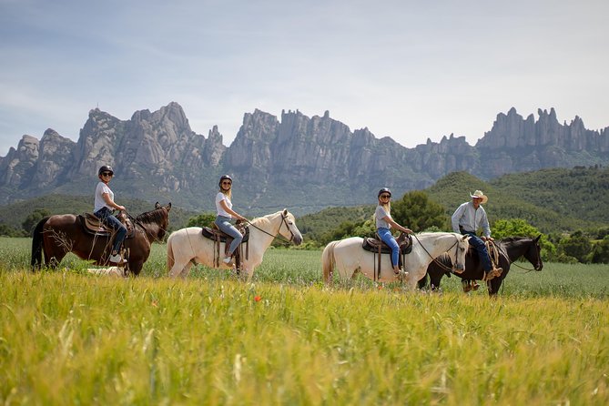 Montserrat Monastery & Horse Riding Experience from Barcelona - From Barcelona to the foot of Montserrat