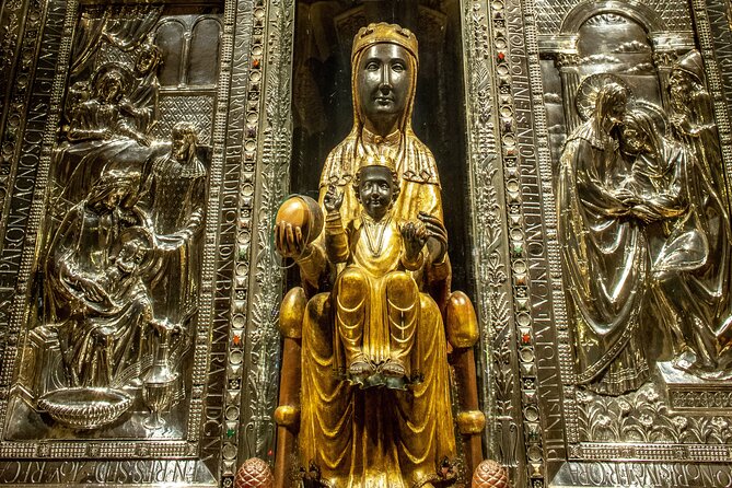 Montserrat Tour with Cogwheel Train, Monastery & Black Madonna - Entering the monastery and basilica