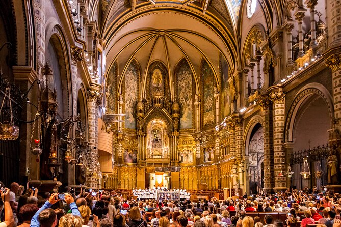 Montserrat Tour with Cogwheel Train, Monastery & Black Madonna - Tasting local liqueurs and seeing the audio-visual exhibition