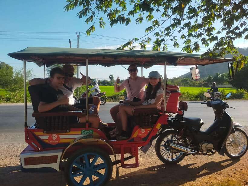Morning Tuk tuk: City, Handicrafts, Killing field, Temples - Rice paper and the work behind spring rolls