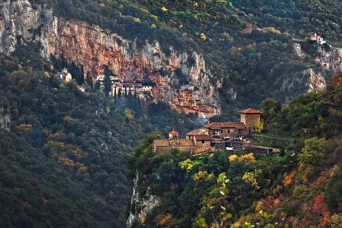 Mt. Villages of Arcadia & Clifftop Monastery Private Day Trip - Dimitsana brings you into stone-built Arcadia