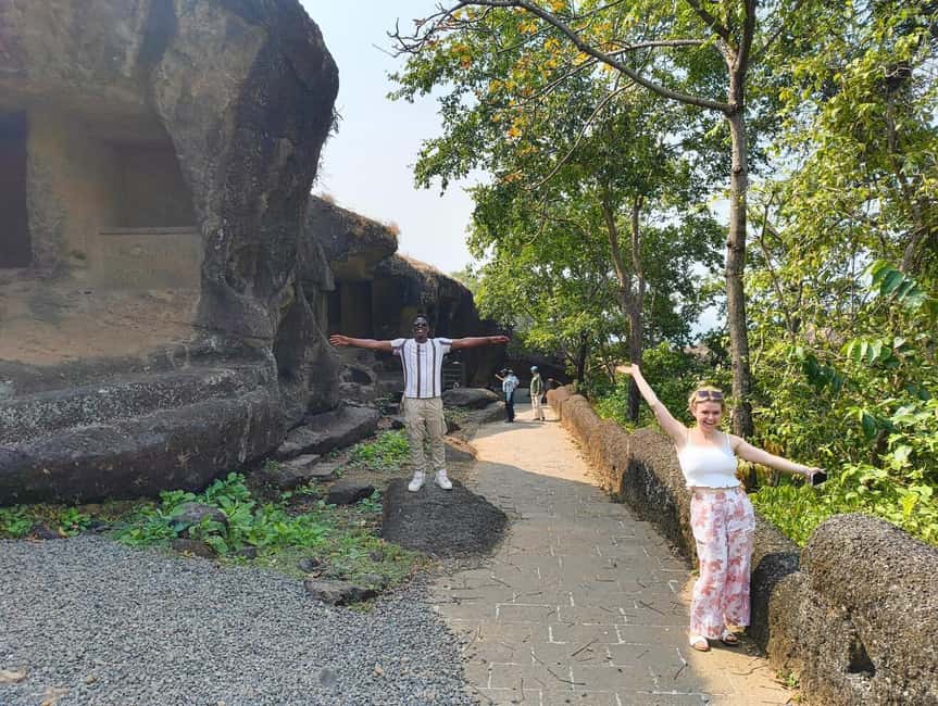Mumbai Kanheri Caves & Golden Pagoda – A Buddhist Settlement - Entering the Kanheri Caves
