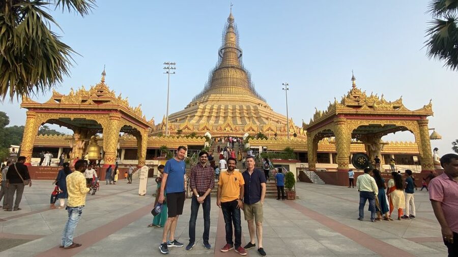 Mumbai: Private tour for Kanheri Caves and Golden Pagoda - The short ferry crossing to the Golden Vipassana Pagoda