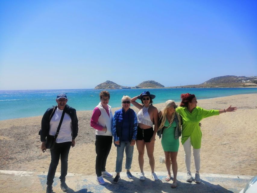Mykonos: Highlights Tour with Panagia Tourliani Monastery - Guides, vehicles, and group size