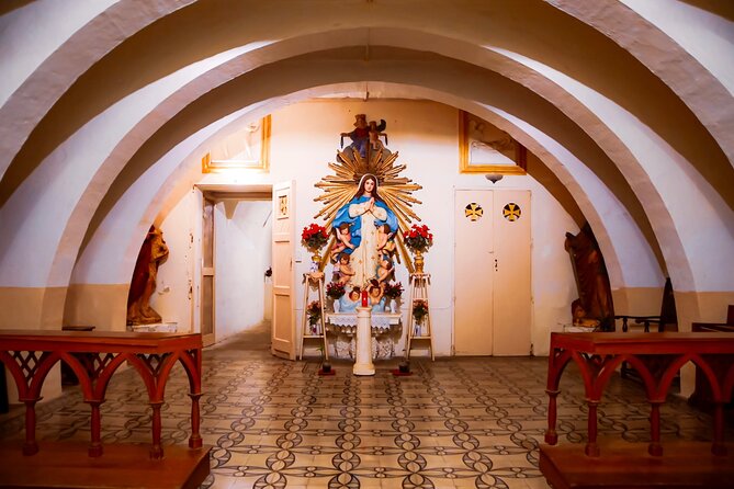 Mysterium Fidei Monastery & Secret Garden in Valletta - The crypt brings the monastery’s story to its darkest point