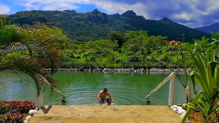 Nadi: Garden Village Hot Spring & Temple Highlights Tour - Transport, timing, and who should book